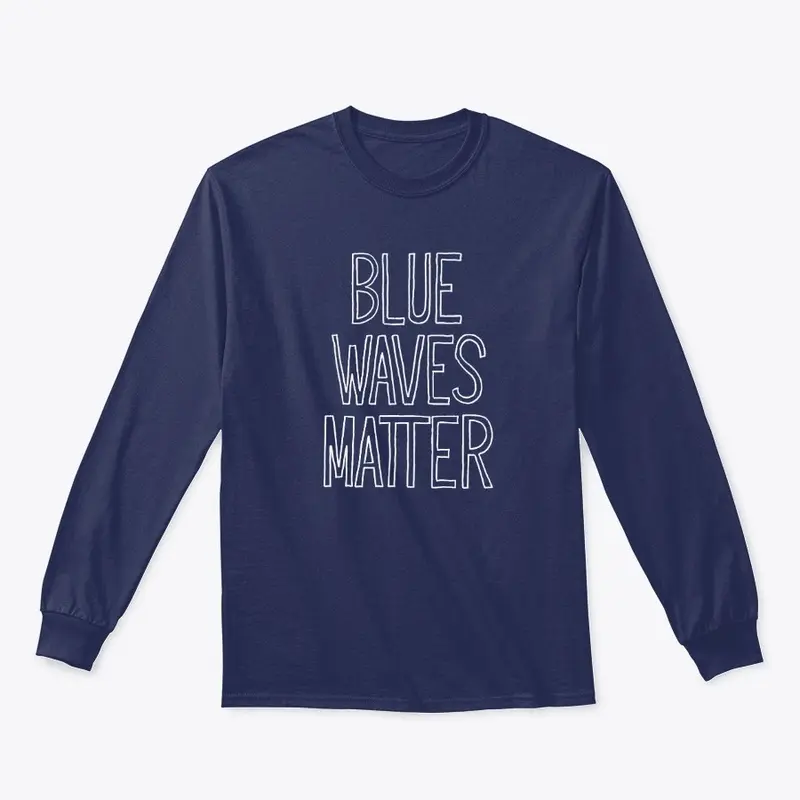 Blue Waves Matter Tee