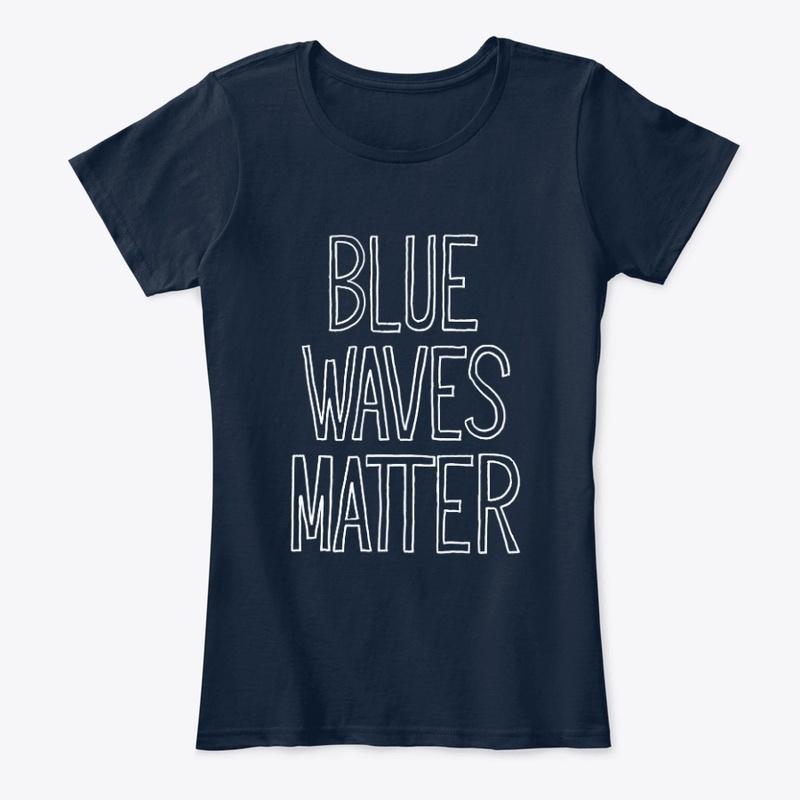 Blue Waves Matter Tee