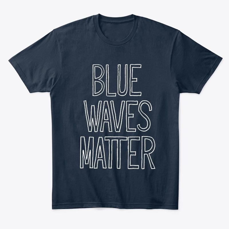 Blue Waves Matter Tee