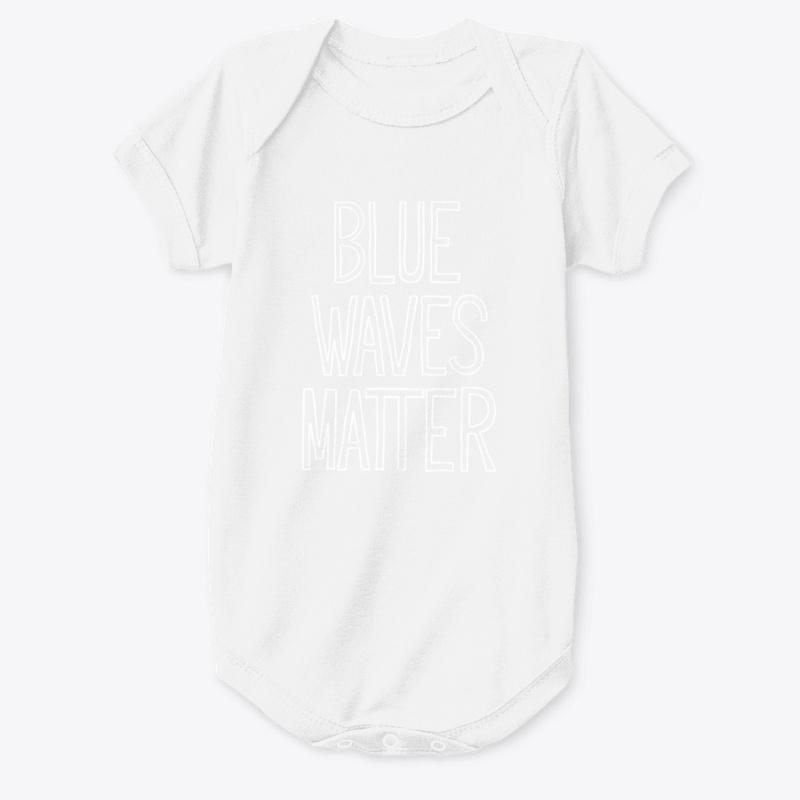 Blue Waves Matter Tee